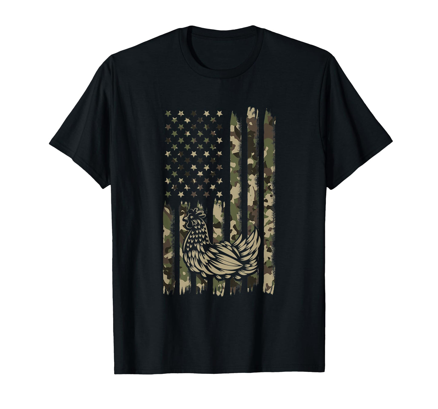 Camo Chicken T-Shirt