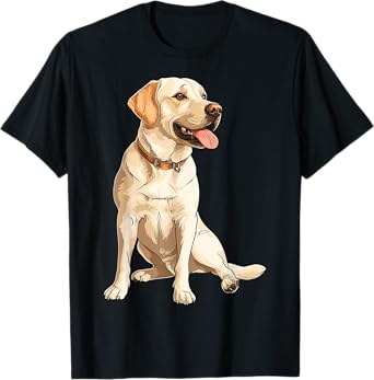 Labrador Retriever Dog Motif Pet Labrador Retriever Men Women Kids T-Shirt