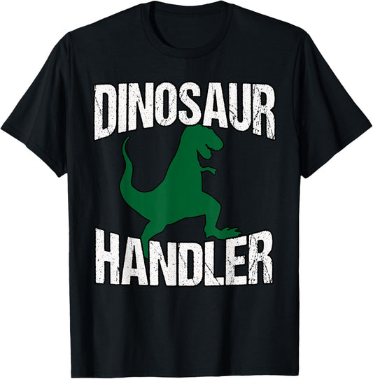Dinosaur Handler Halloween T-Shirt, Costume T-Rex T-Shirt