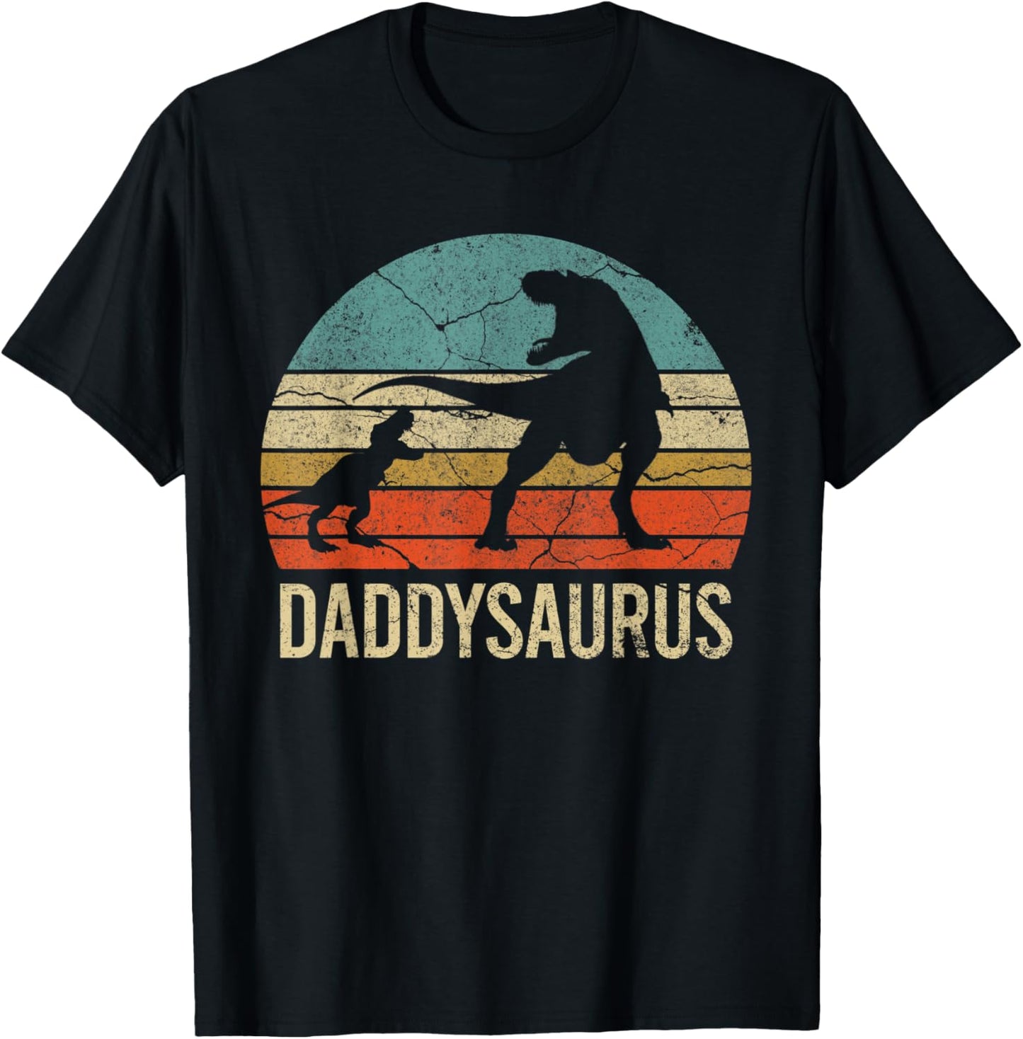 Daddy Dinosaur Tee Funny Dad Daddysaurus kid 2020 Gift T-Shirt