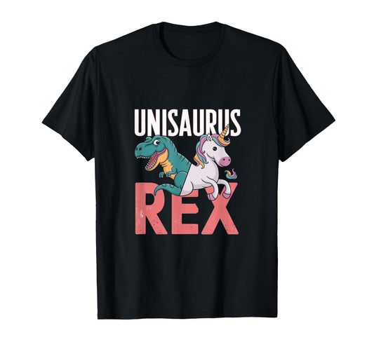 Unisaurus Rex Dinosaur Unicorn T-Shirt