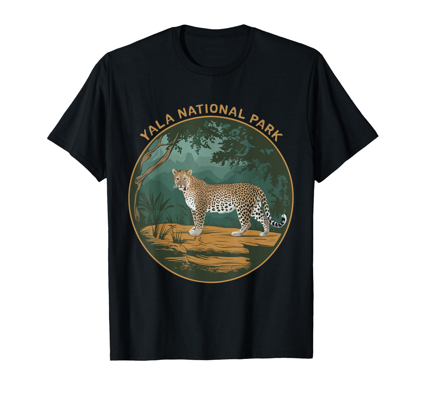Leopards Yala National Park Souvenir Sri Lanka Wildlife T-Shirt