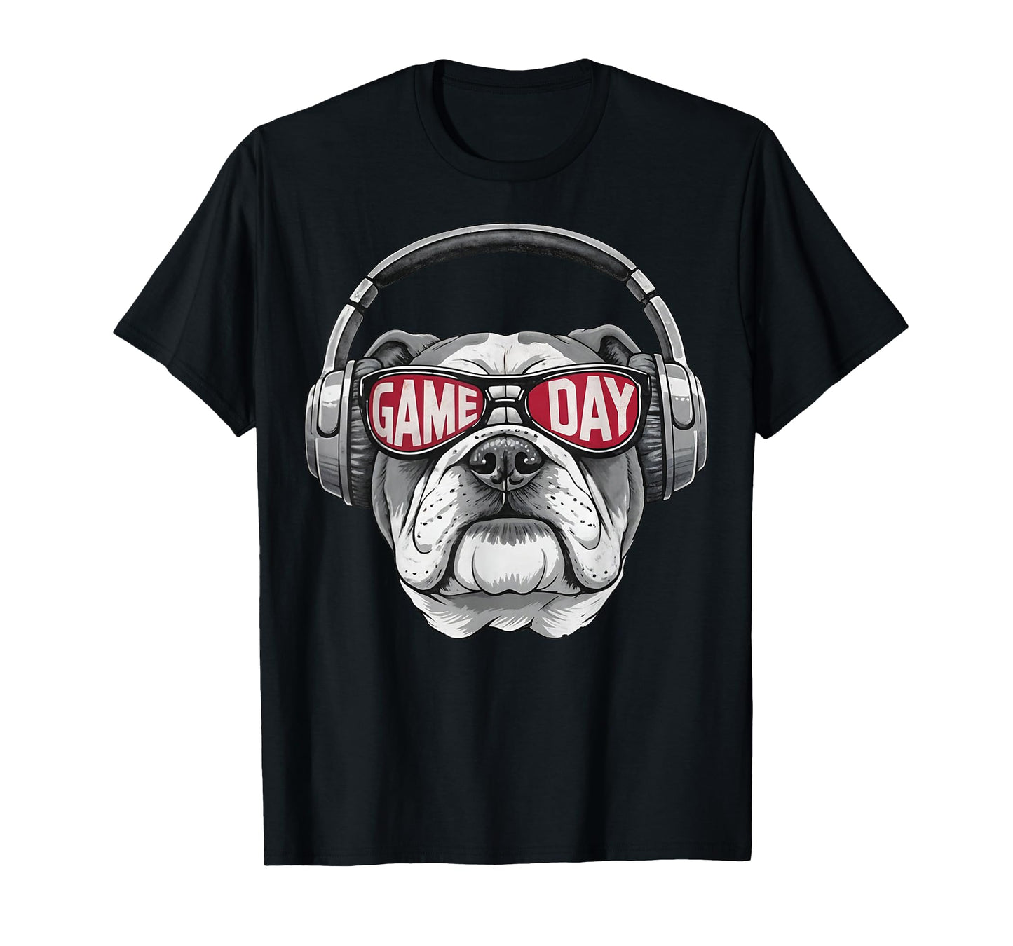 Retro Cool Bulldog Name Game Day Gift for Men Women Kid T-Shirt