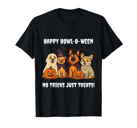 Spooky Dog Squad Ghost Retriever Witch Frenchie Dracula T-Shirt