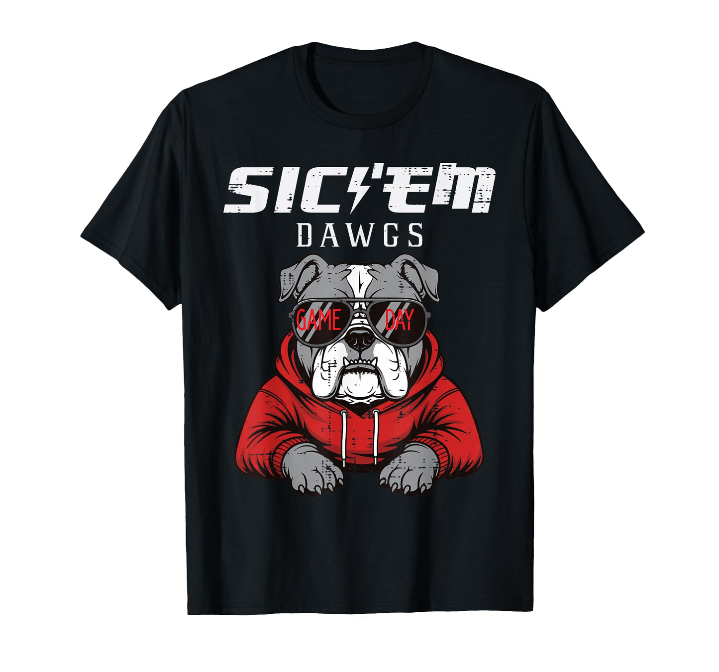 Bulldog Dawgs Women Kids Boys Men Girls Youth Teen T-Shirt