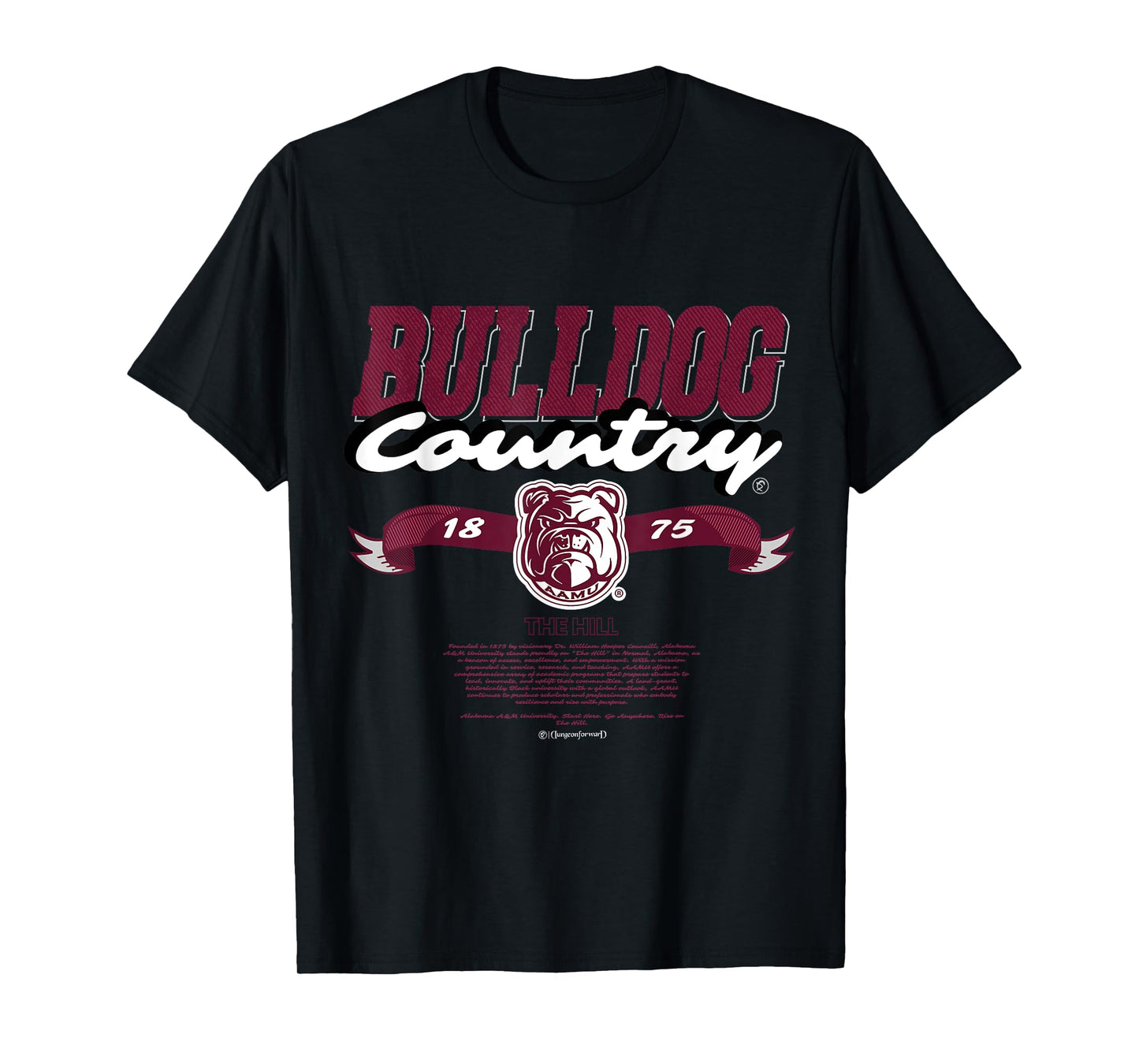 Alabama A&M University - AAMU Bulldog Pride - HBCU T-Shirt