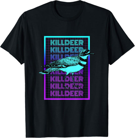 Killdeer Bird Vintage Retro Killdeer T-Shirt