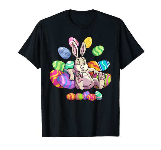 Funny Easter Shirt Girls Boys Toddler Easter Bunny T-Shirt