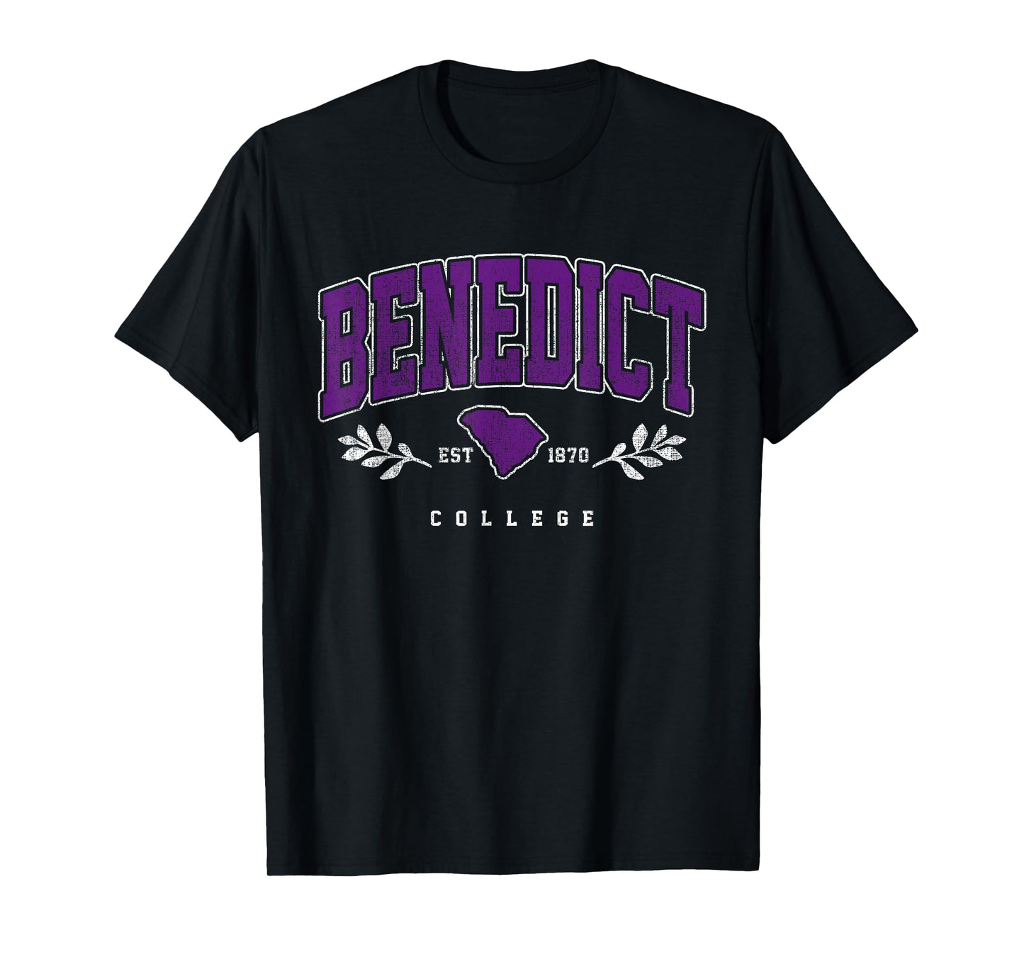 Benedict Institute of Technology Arch Retro for Men Women T-Shirt