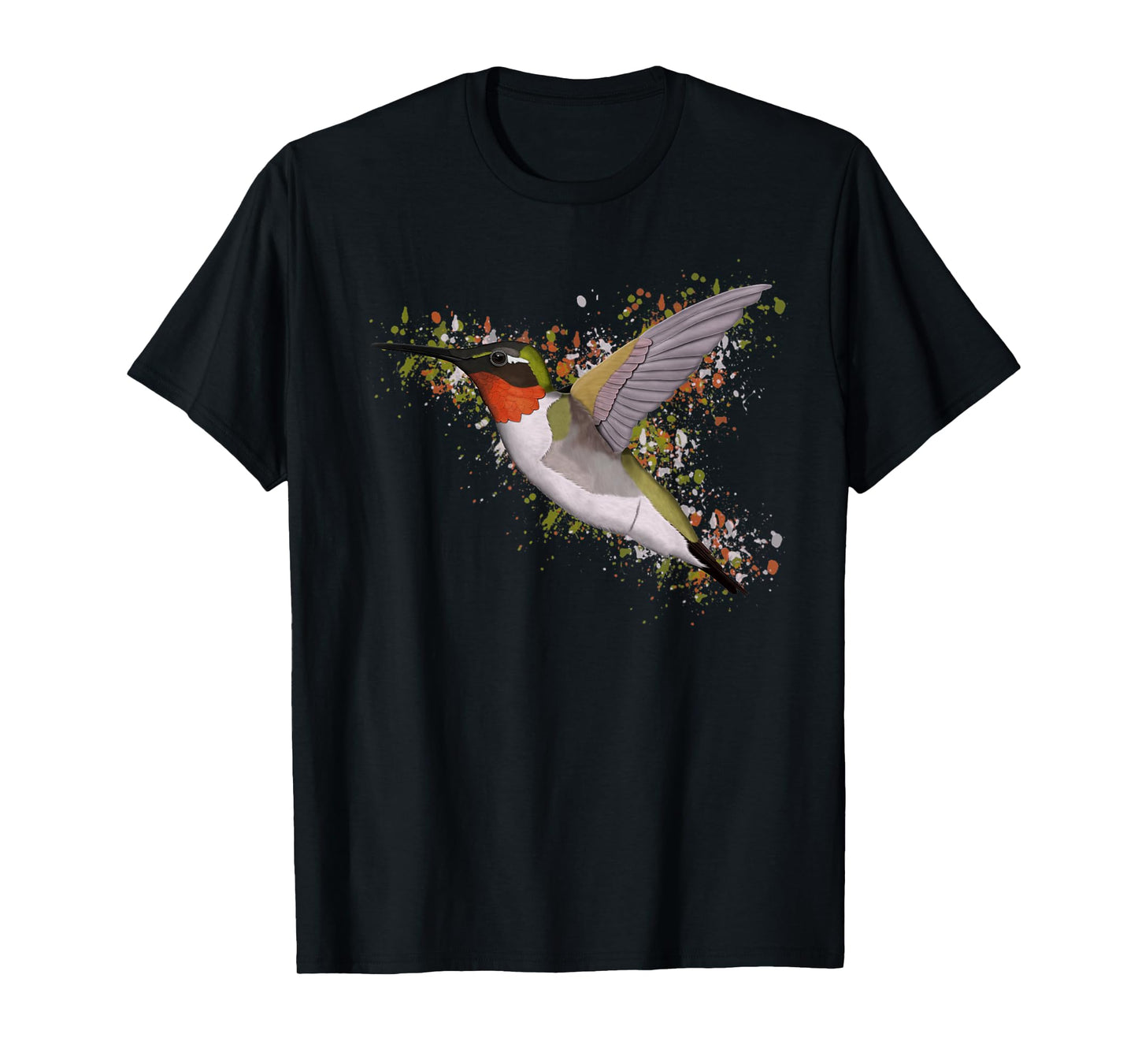 Ruby Throated Hummingbird Bird Birder Birdlover Birdwatcher T-Shirt