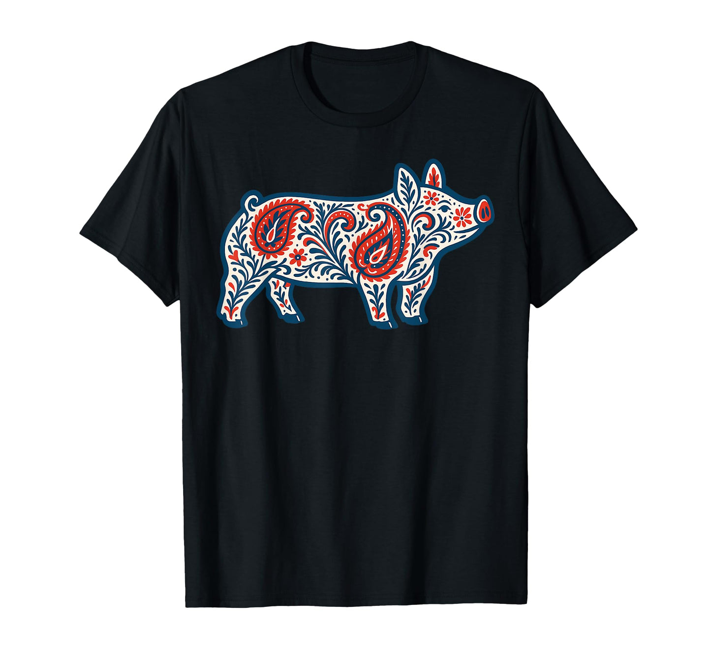Aztec Show Pig Livestock Pig Breeder Stock Show Mom Pig T-Shirt