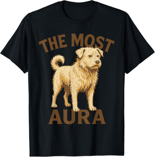 The Most Aura, Charles the King of Dogs T-Shirt