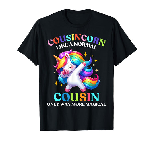 Cousincorn - Like A Cousin Only Awesome Dabbing Unicorn T-Shirt