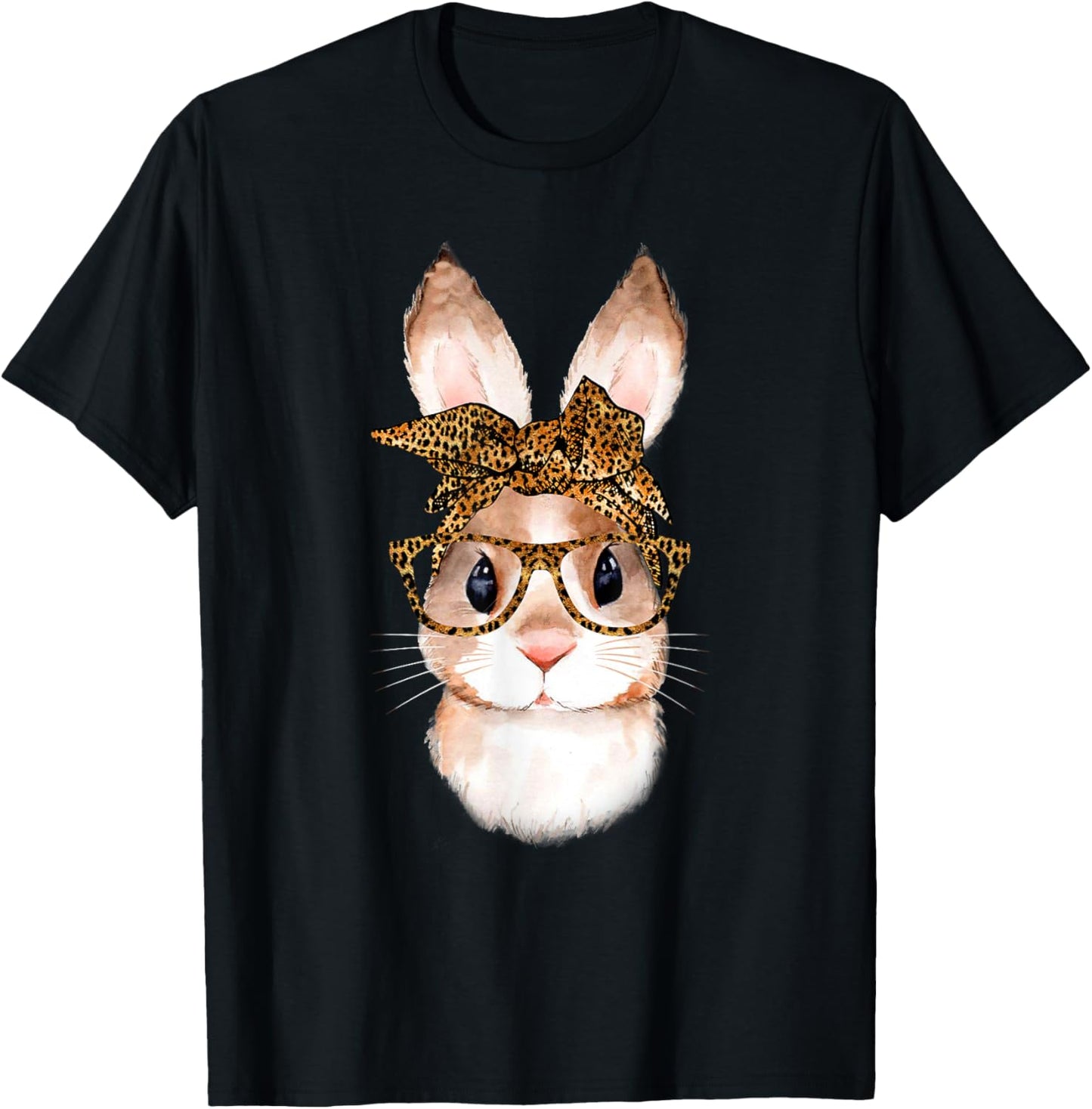 Cute Easter Bunny Mom Easter Leopard Year of the Rabbit T-Shirt