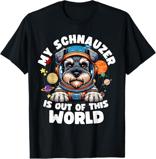 Mini Schnauzer Lover Designs Funny Mini Schnauzer T-Shirt