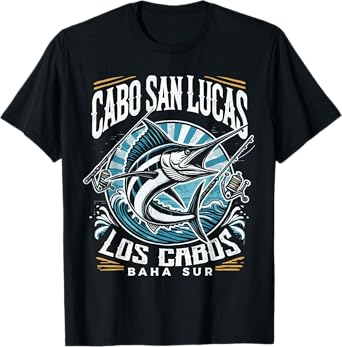 Cabo San Lucas Los Cabos Baja California Sur Marlin Tourist T-Shirt