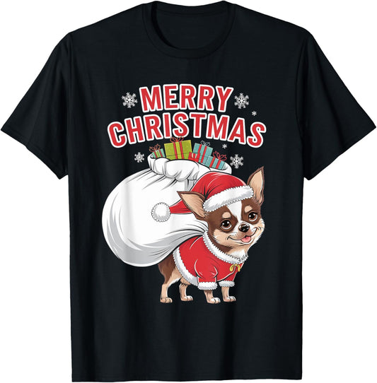 Merry Christmas Chihuahua T-Shirt