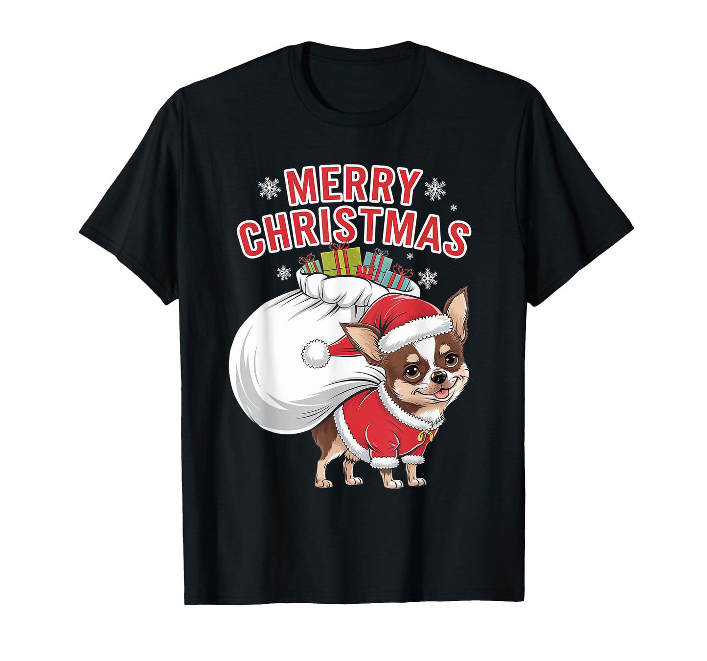 Merry Christmas Chihuahua T-Shirt