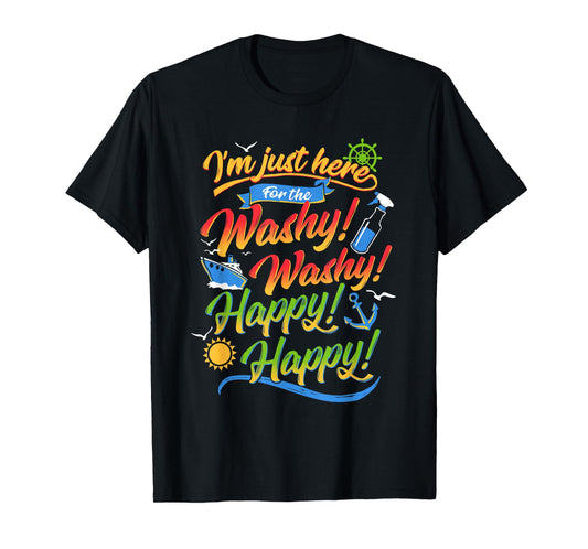 Washy Funny Family Cruise Ship Vacation Cruising 2020 Trip T-Shirt