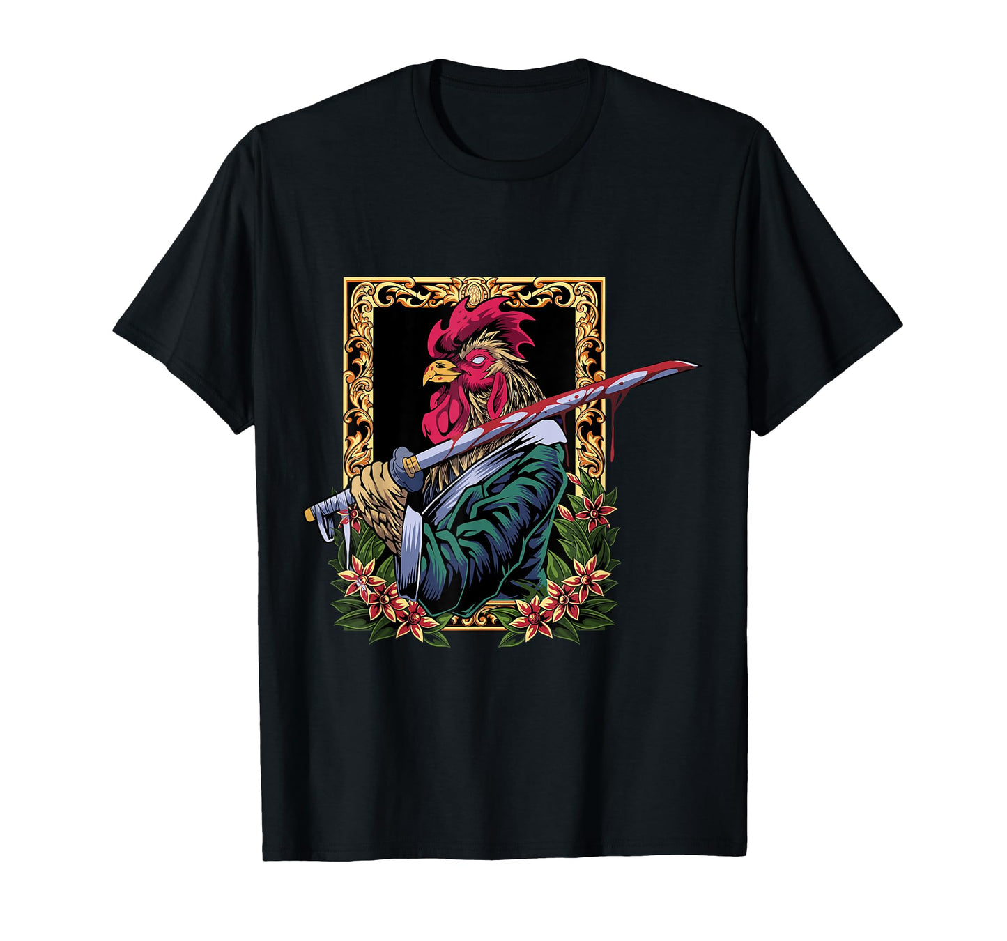 Rooster Fighter Chicken T-Shirt