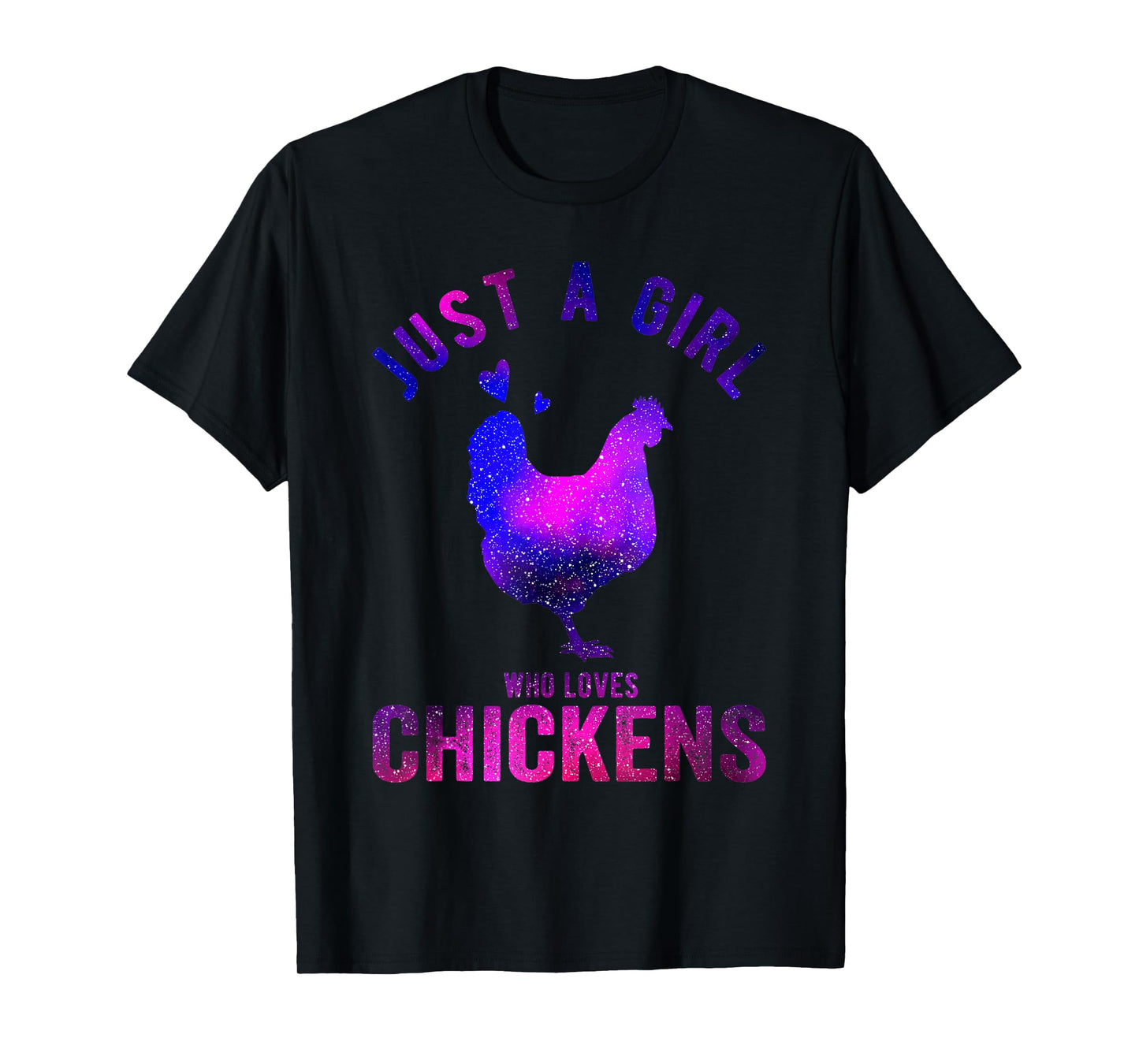 Just A Girl Who Loves Chickens Chicken Lover Funny Chicken T-Shirt
