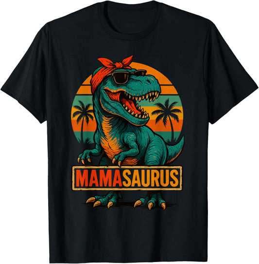 Mamasaurus T Rex Dinosaur Funny Mother's Day Funny Mom Mommy T-Shirt