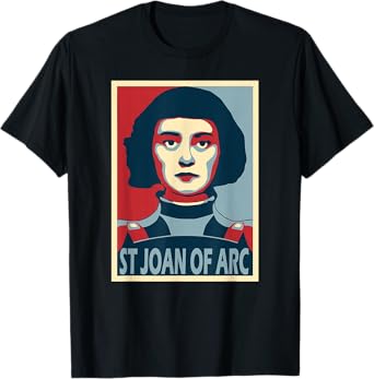St Joan of Arc Poster Style Pop Art T-Shirt T-Shirt