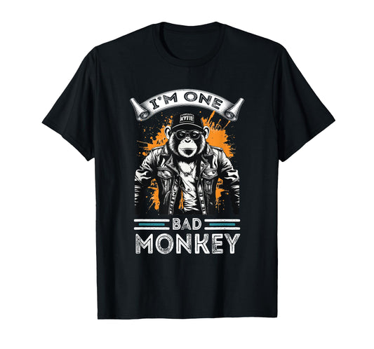 Ape Bad Monkey Costume Cute Gorilla Safari Africa T-Shirt