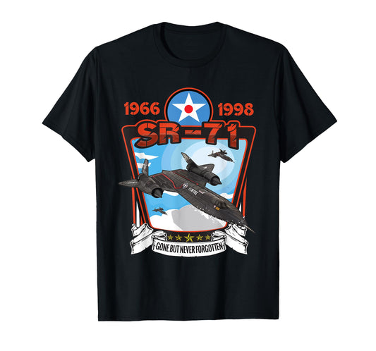 American Reconnaissance Aircraft SR71 Blackbird T-Shirt