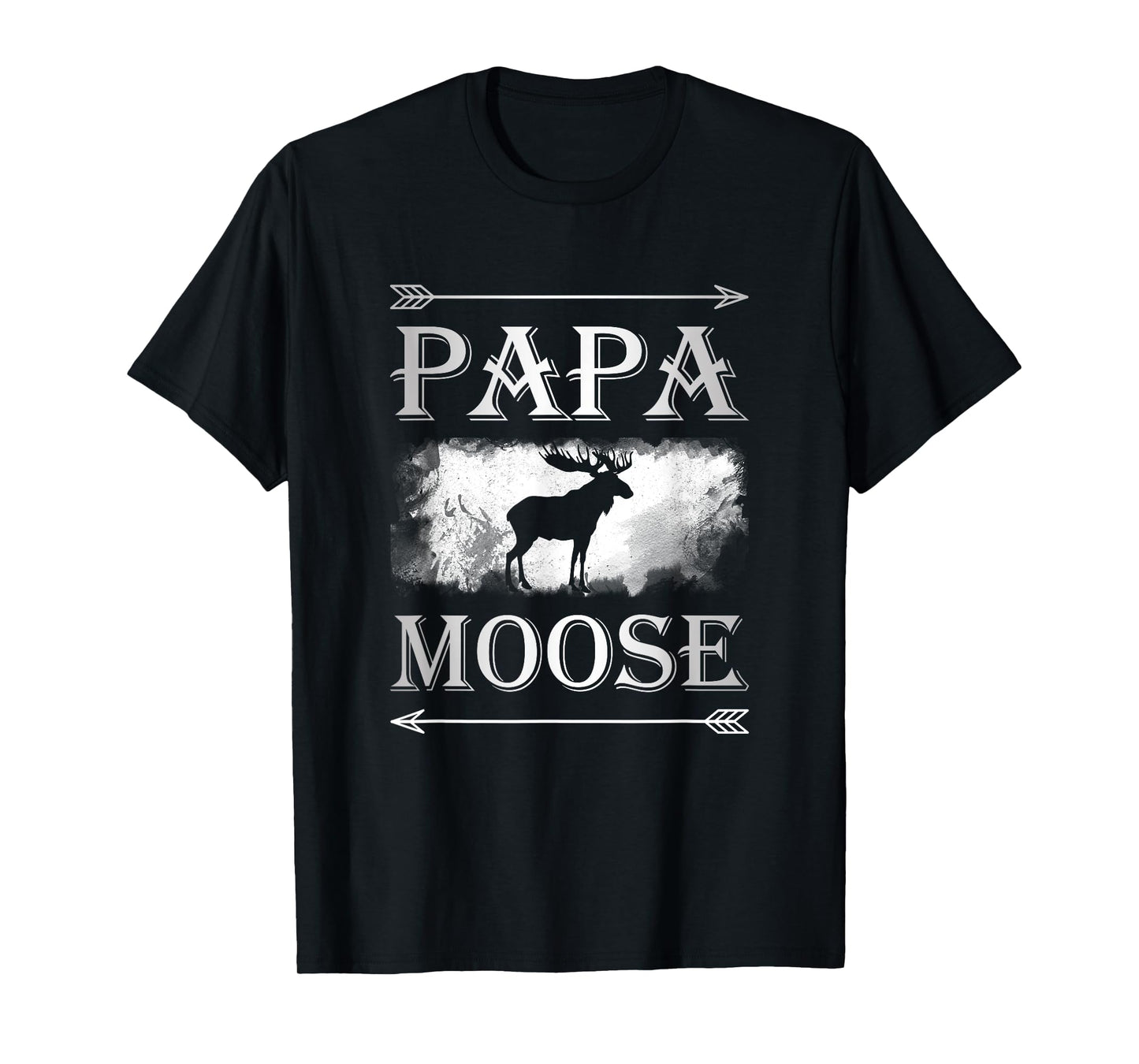 Best Husband Gifts "Papa Moose" Men Tee Shirts T-Shirt