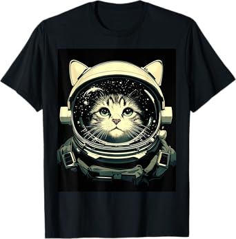Astronaut Cat T-Shirt