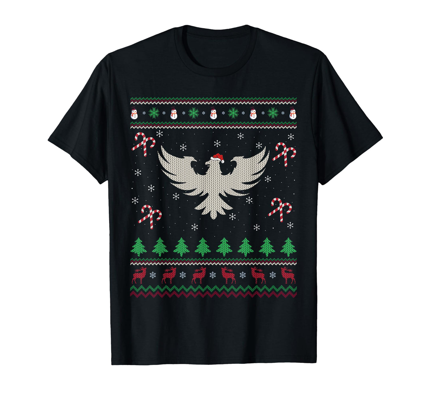 Funny Phoenix Lover Xmas Ugly Phoenix Christmas T-Shirt