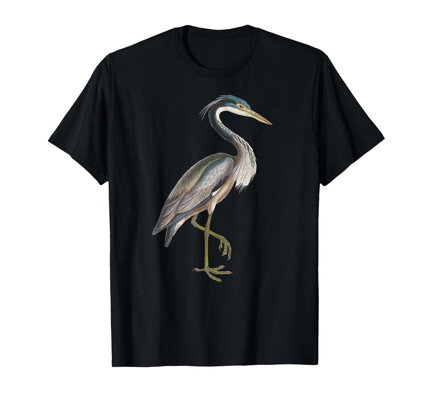 Heron Shirt Water Bird Lover Blue Heron coastal birds T-Shirt