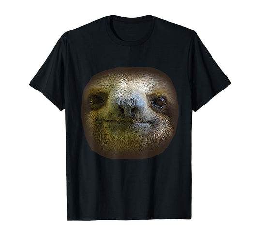 Sloth Face, Sloths Costume T-Shirt