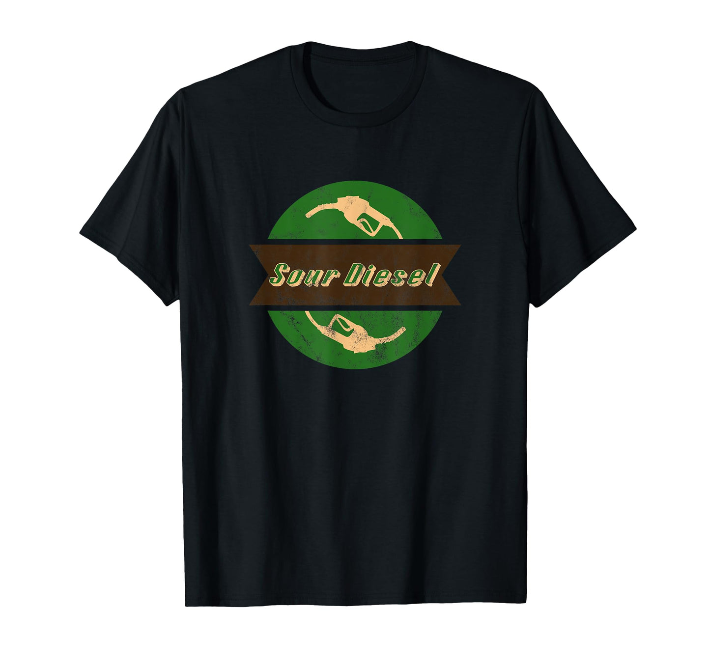 Sour Diesel Cannabis Weed Stoner Pothead Gift Funny T-Shirt