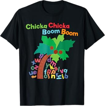 Chicka Boom Boom I'm Glad To See You 1st Day Of School T-Shirt