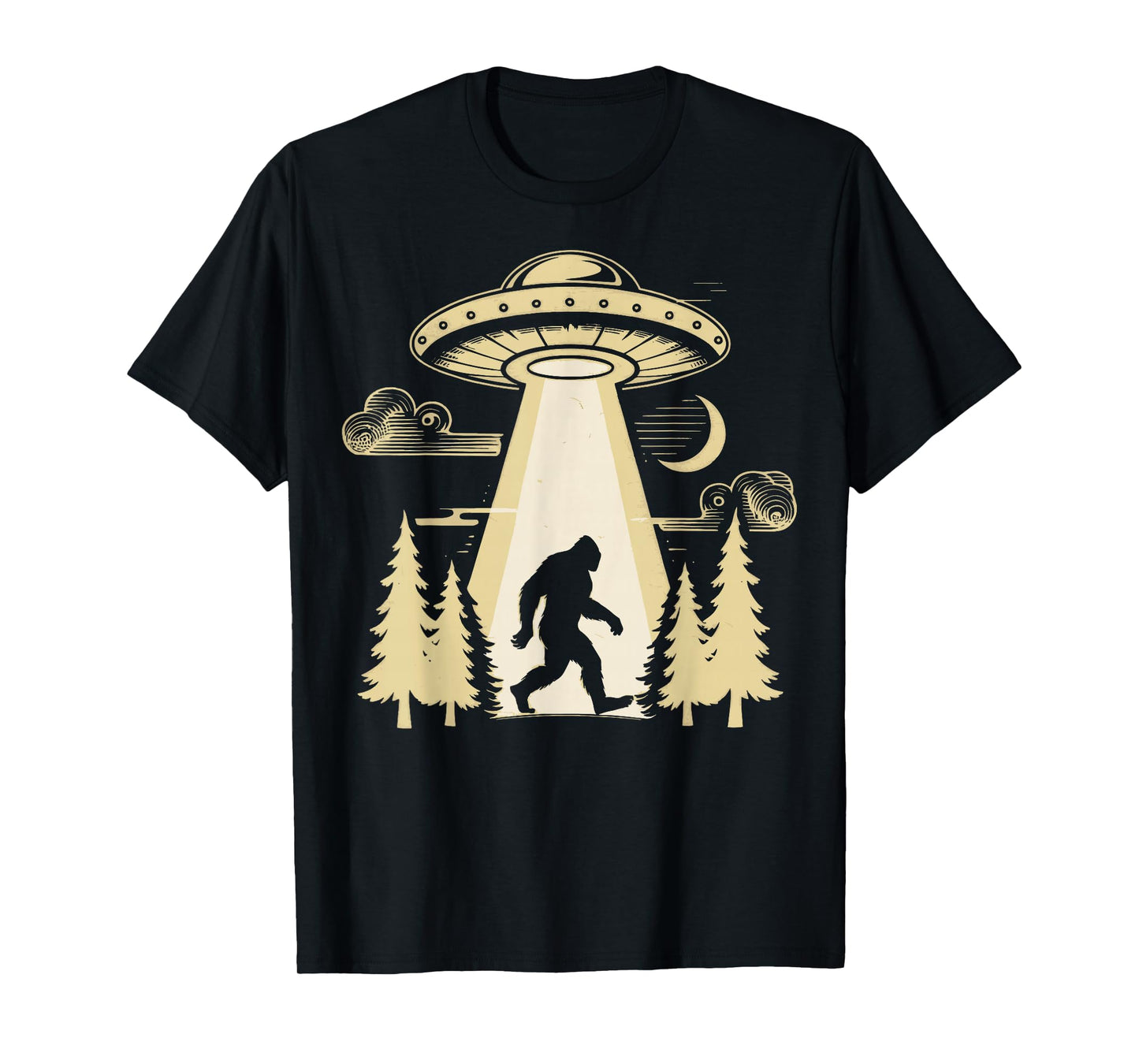 Bigfoot UFO T-Shirt