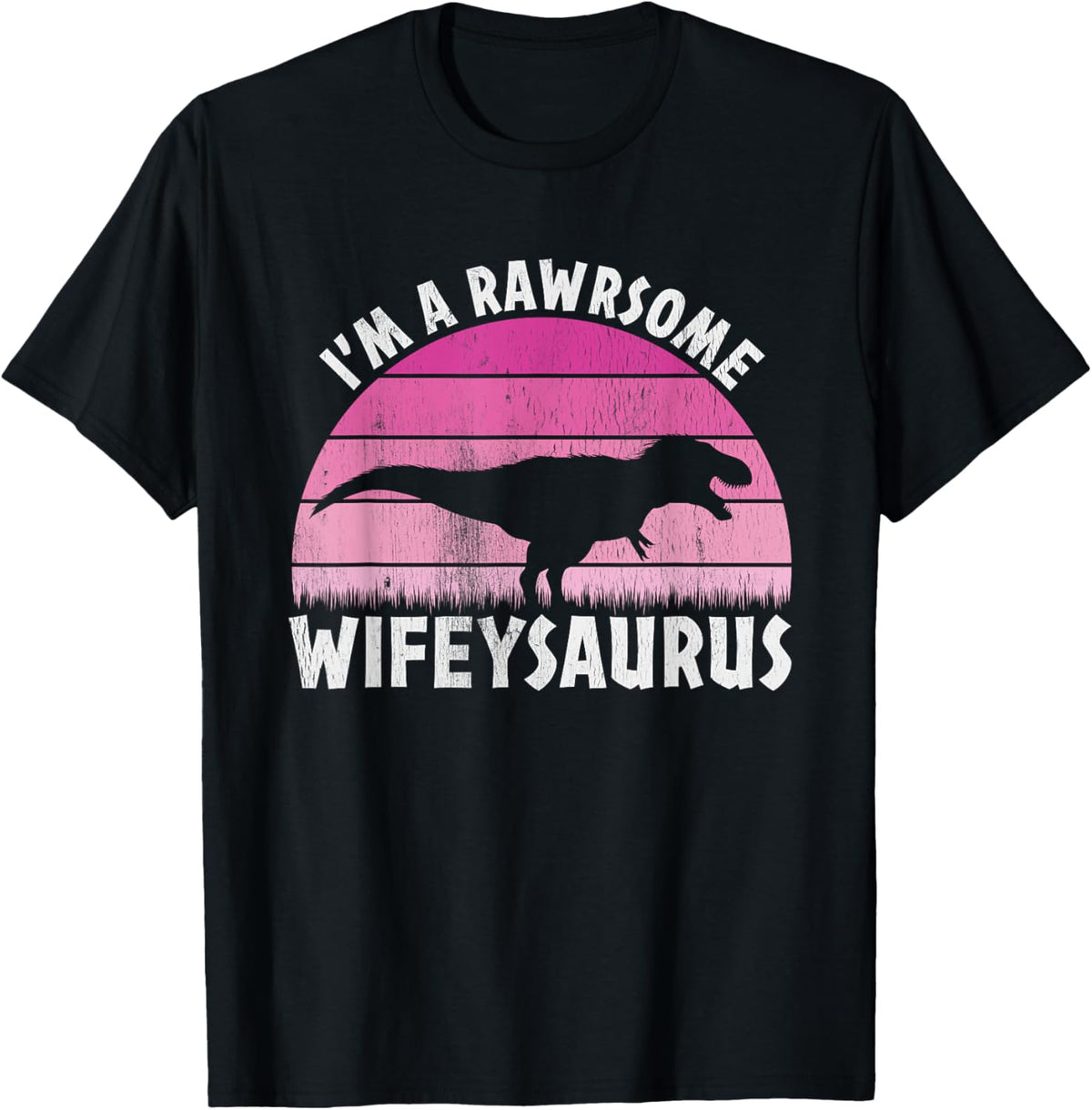 Wifeysaurus - Dinosaur Wife T-Rex Matching Couple Womens T-Shirt