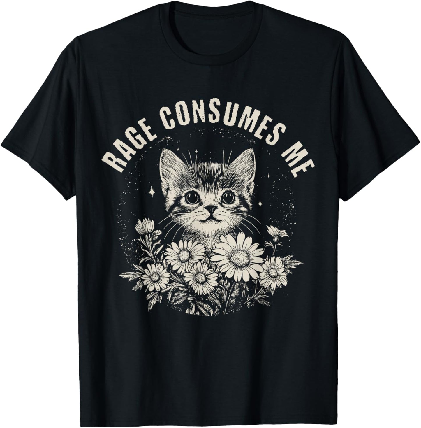 Cat Rage Consumes Me T-Shirt
