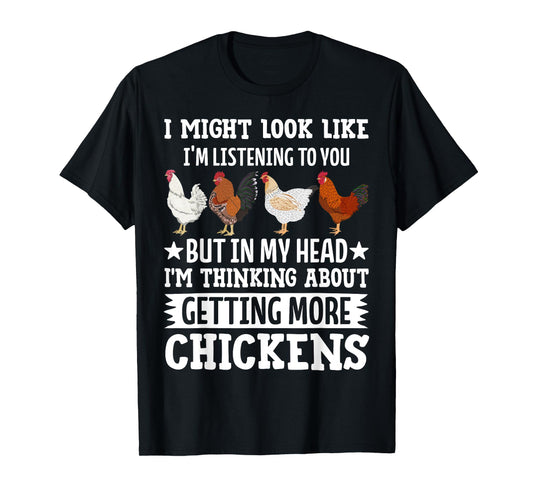 Funny Chicken Shirt For Women Men Farmer Chicken T-Shirt