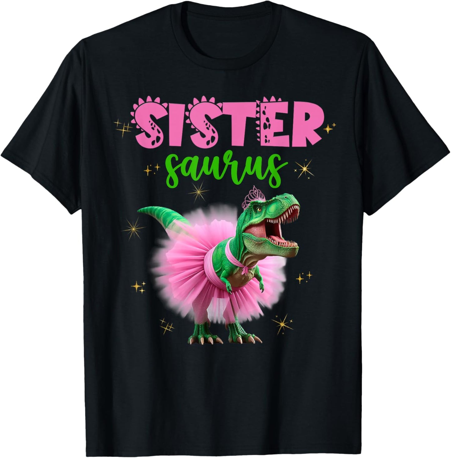 Dinosaur Girl Birthday Party Ballet Dancer Ballerina Outfit T-Shirt