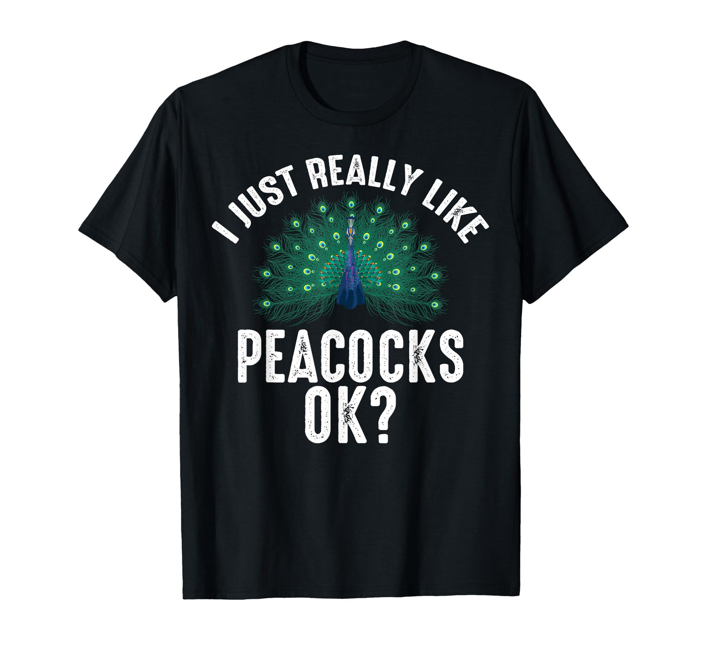 Best Peacock Art For Men Women Peacock Feather Peacock Lover T-Shirt