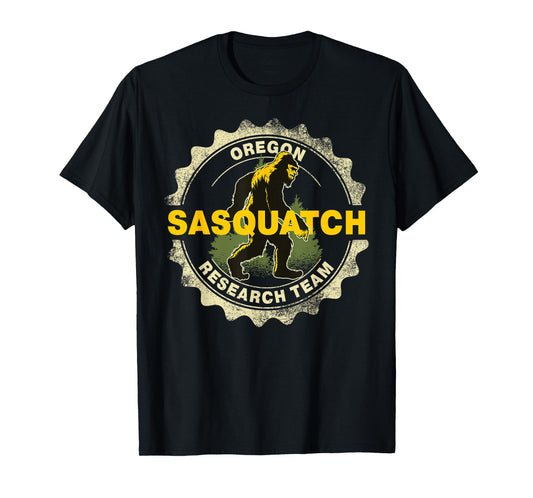 Oregon Sasquatch Research Team Bigfoot Believer Fan T-Shirt