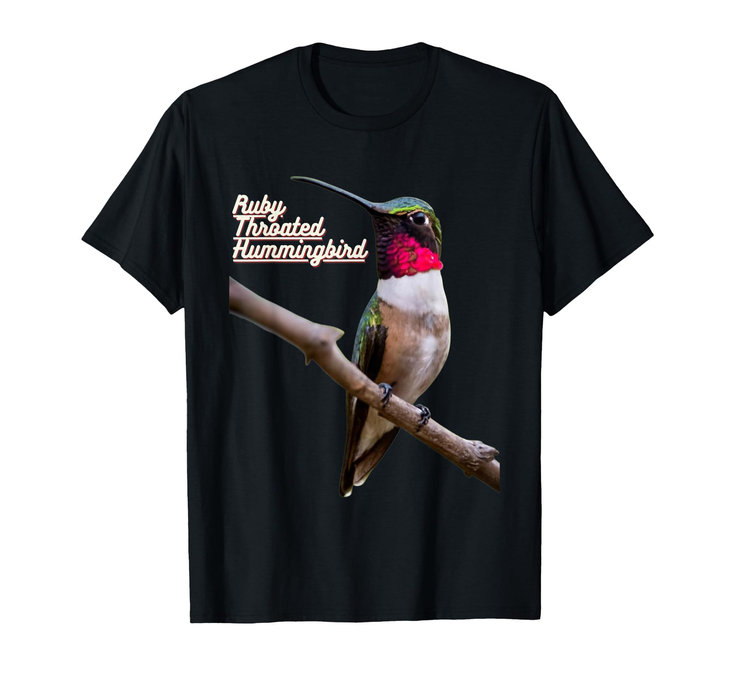 Ruby Throated Hummingbird T-Shirt
