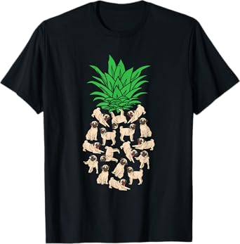 Pineapple Pug T-Shirt