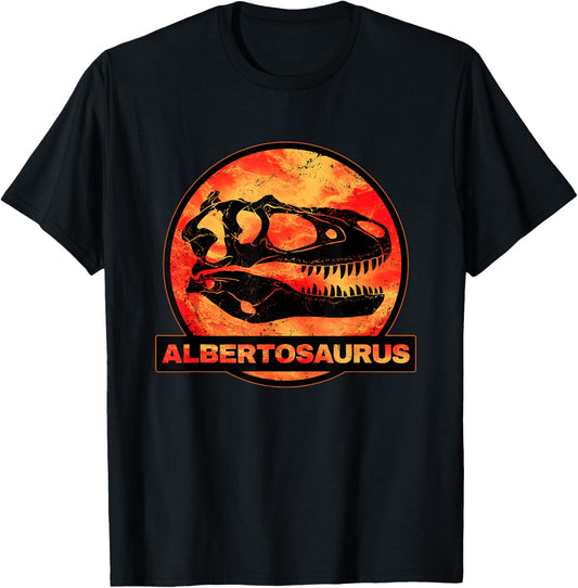 Albertosaurus Fossil Skull, Dinosaur T-Shirt