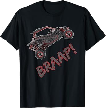 UTV T Shirt SxS Tee ROV T-Shirt Side by Side Four Wheeler T-Shirt
