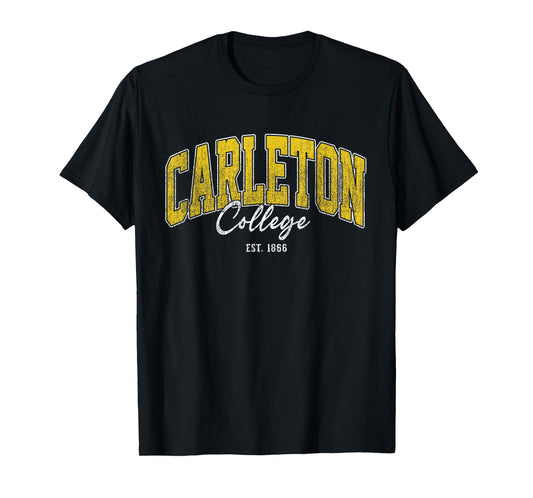 Carleton Institute of Technology Arch Retro for Men Women T-Shirt