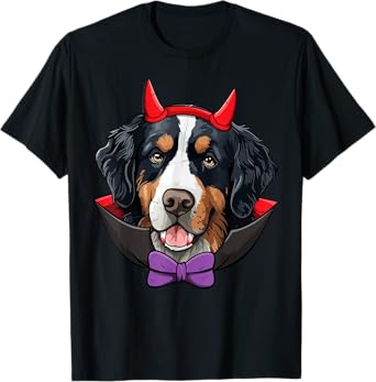 Bernese Mountain Dog Vampire Halloween Costume T-Shirt