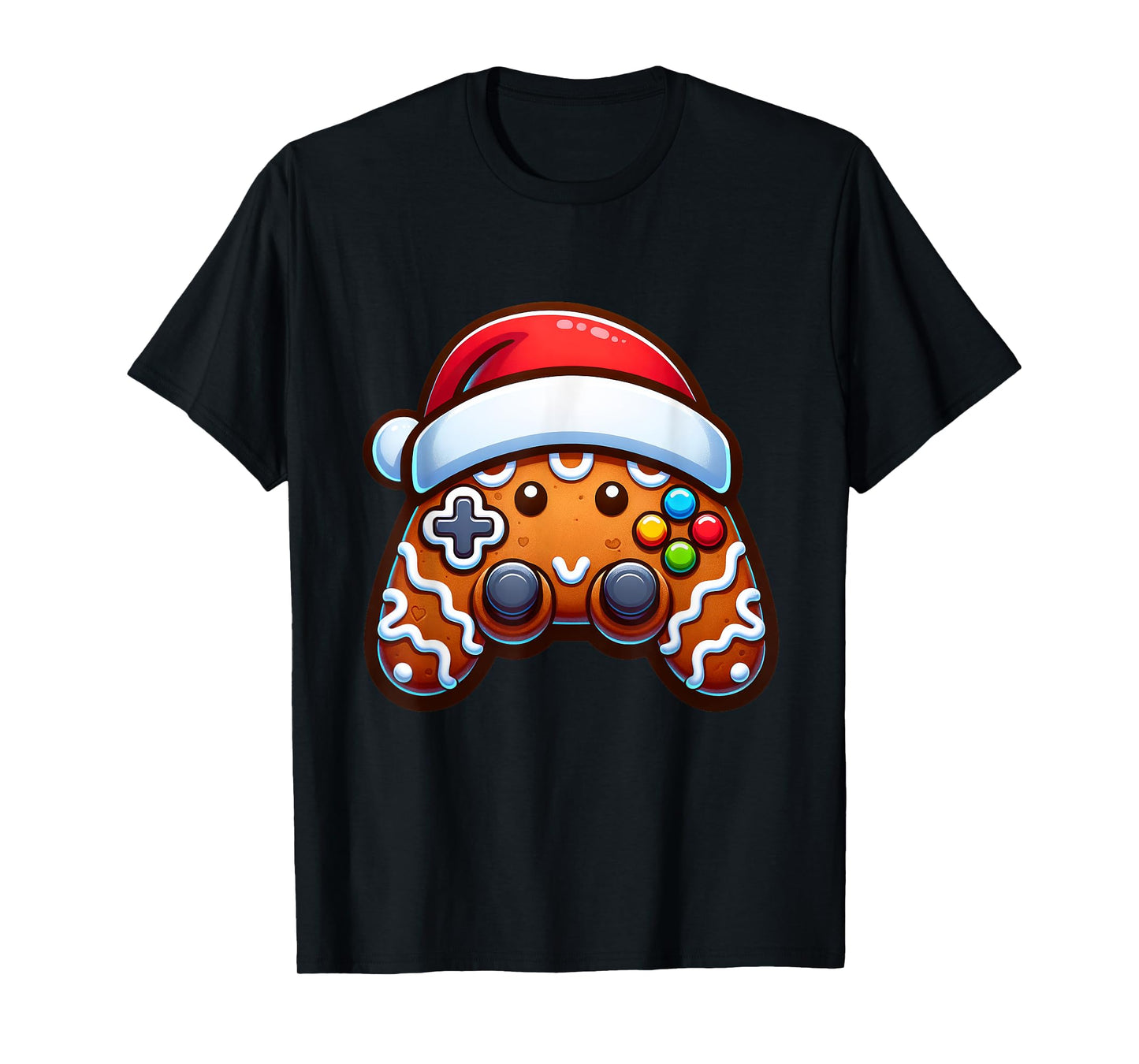 Christmas Gamer Boys Video Games Santa Controller Xmas Funny T-Shirt